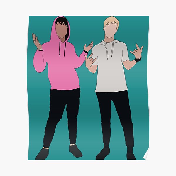 Sam and Colby 33 Poster RB3008 product Offical sam and colby Merch