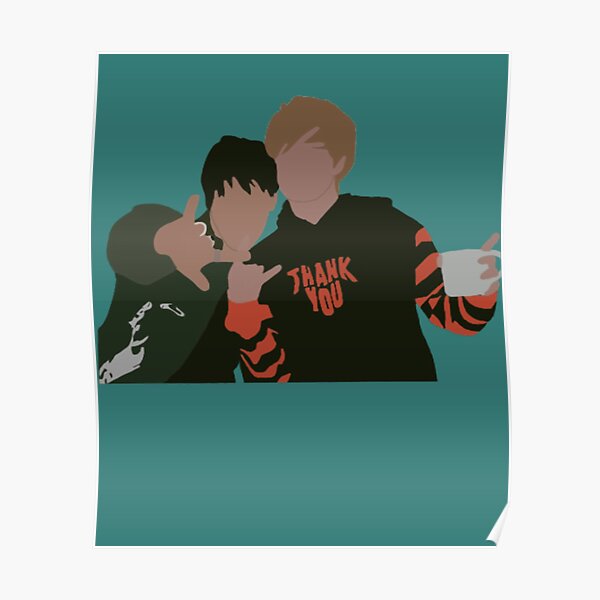 Sam and Colby Thank You64 Poster RB3008 product Offical sam and colby Merch
