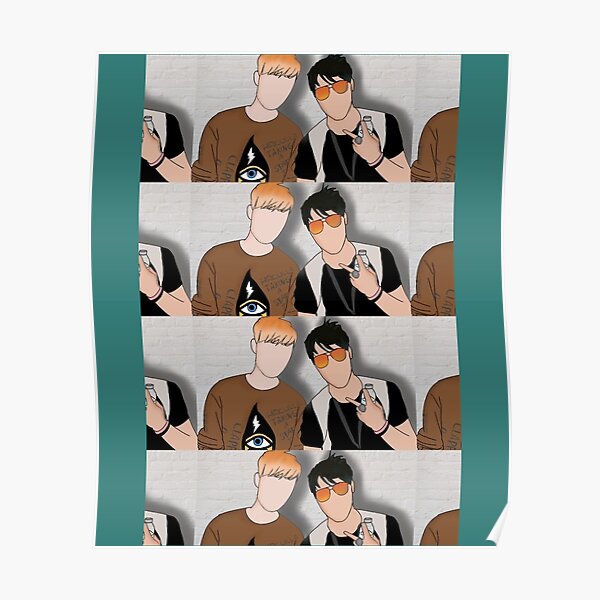 Sam and Colby iPhone and samsung case123 Poster RB3008 product Offical sam and colby Merch