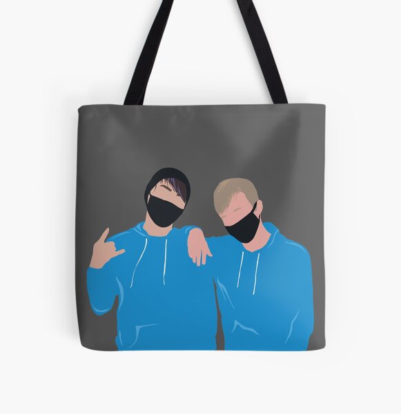 Sam and Colby (2) All Over Print Tote Bag RB3008 product Offical sam and colby Merch
