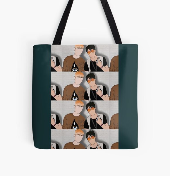 Sam and Colby iPhone and samsung case123 All Over Print Tote Bag RB3008 product Offical sam and colby Merch