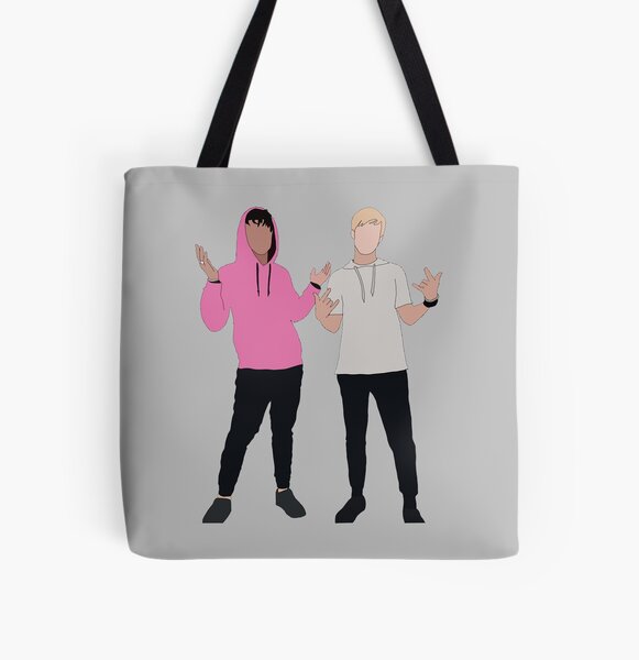 Sam and Colby All Over Print Tote Bag RB3008 product Offical sam and colby Merch