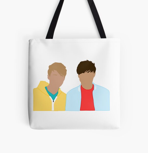 Sam and Colby sticker  All Over Print Tote Bag RB3008 product Offical sam and colby Merch