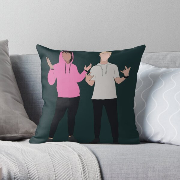 Sam and Colby 33 Throw Pillow RB3008 product Offical sam and colby Merch