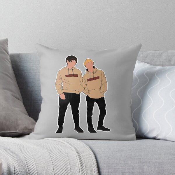 Sam and colby131 Throw Pillow RB3008 product Offical sam and colby Merch
