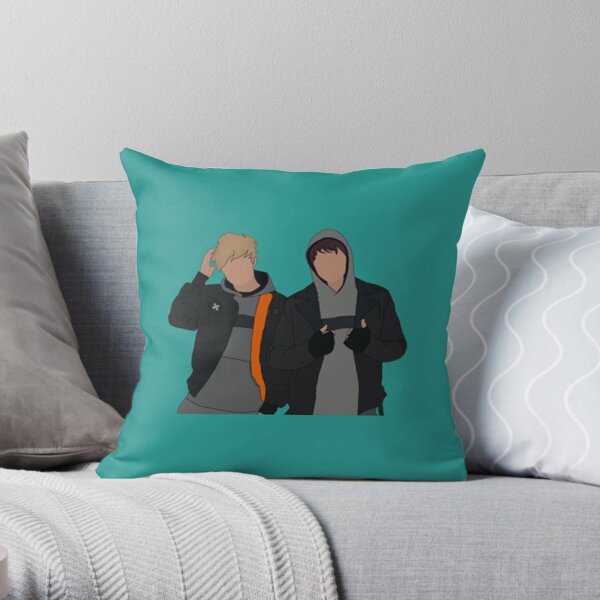 sam and colby        Throw Pillow RB3008 product Offical sam and colby Merch