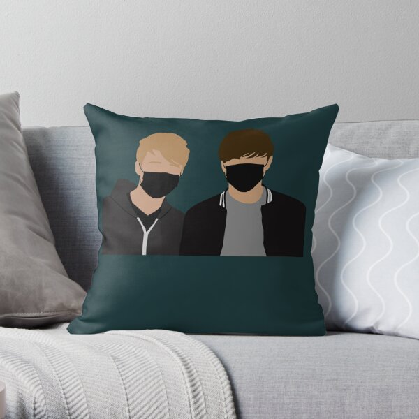 Sam and Colby6 Throw Pillow RB3008 product Offical sam and colby Merch