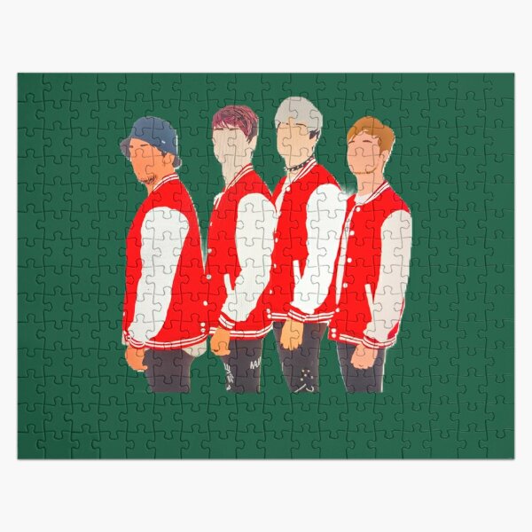 Sam and Colby Jake and Corey Trap House Boys47 Jigsaw Puzzle RB3008 product Offical sam and colby Merch