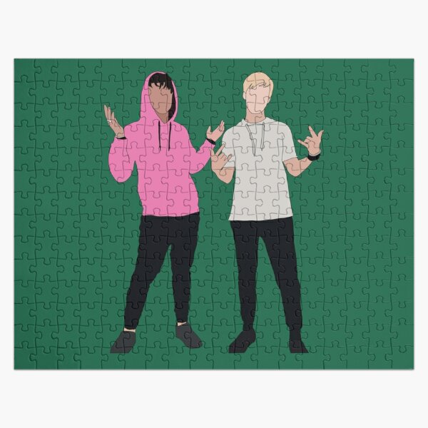 Sam and Colby 33 Jigsaw Puzzle RB3008 product Offical sam and colby Merch