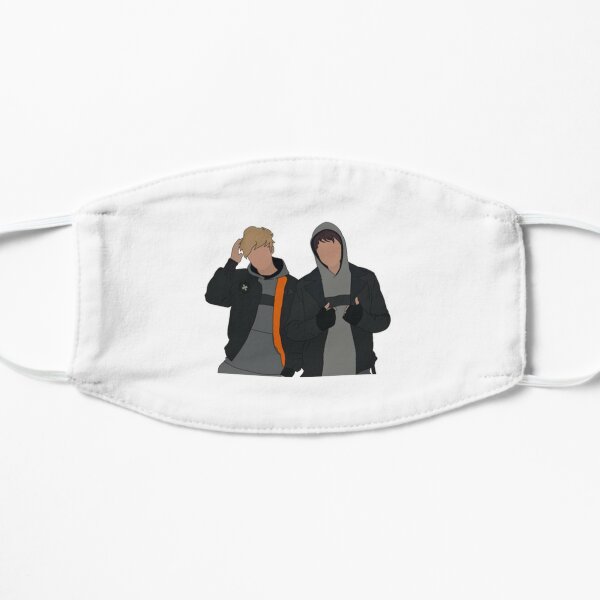 sam and colby        Flat Mask RB3008 product Offical sam and colby Merch