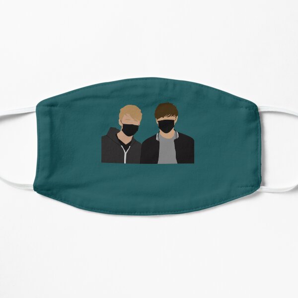 Sam and Colby6 Flat Mask RB3008 product Offical sam and colby Merch