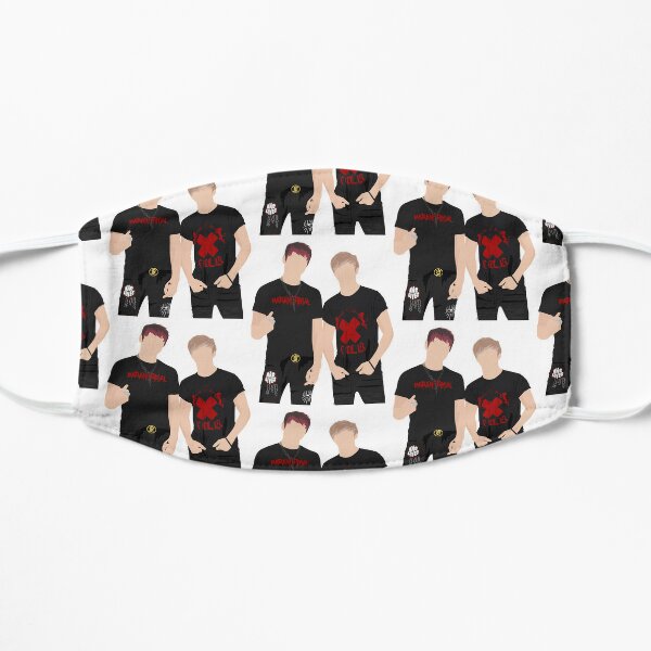 Sam and Colby Flat Mask RB3008 product Offical sam and colby Merch