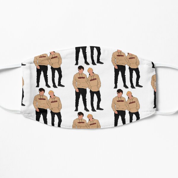 Sam and colby131 Flat Mask RB3008 product Offical sam and colby Merch