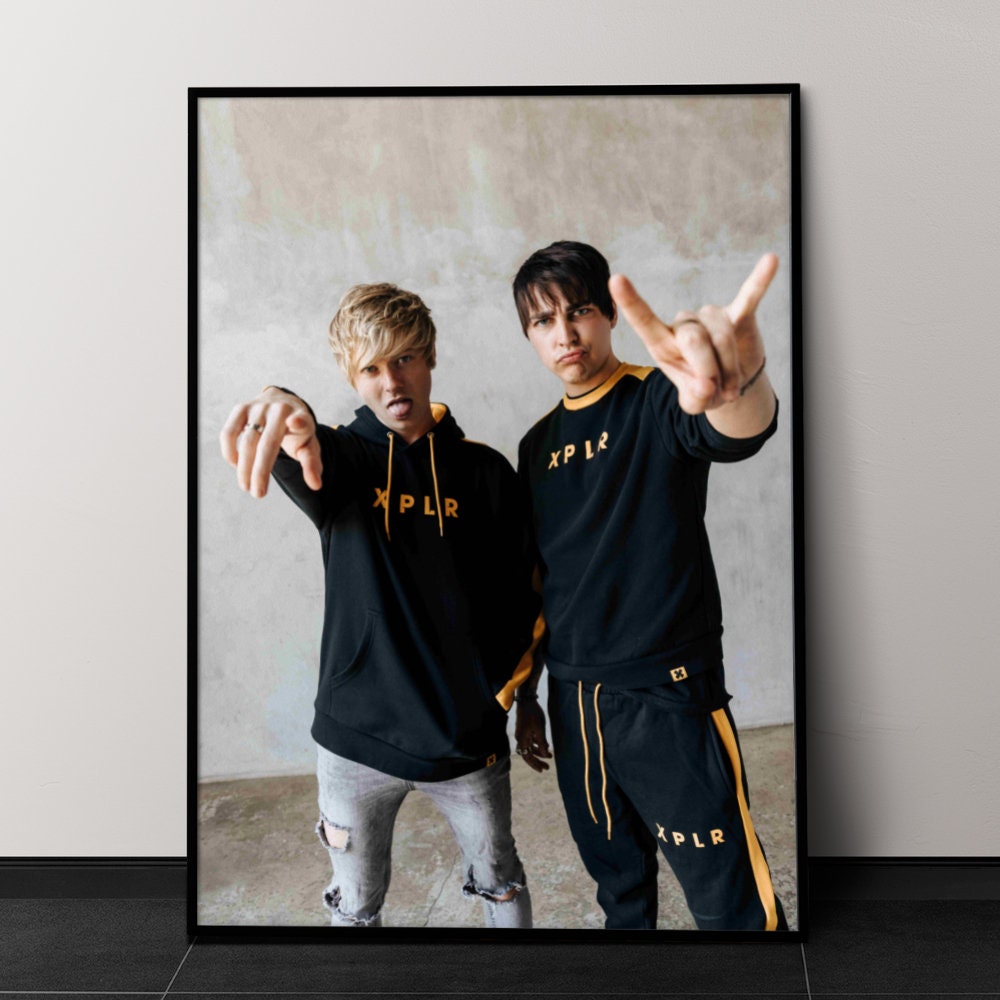 Exclusive Sam and Colby Artwork Poster