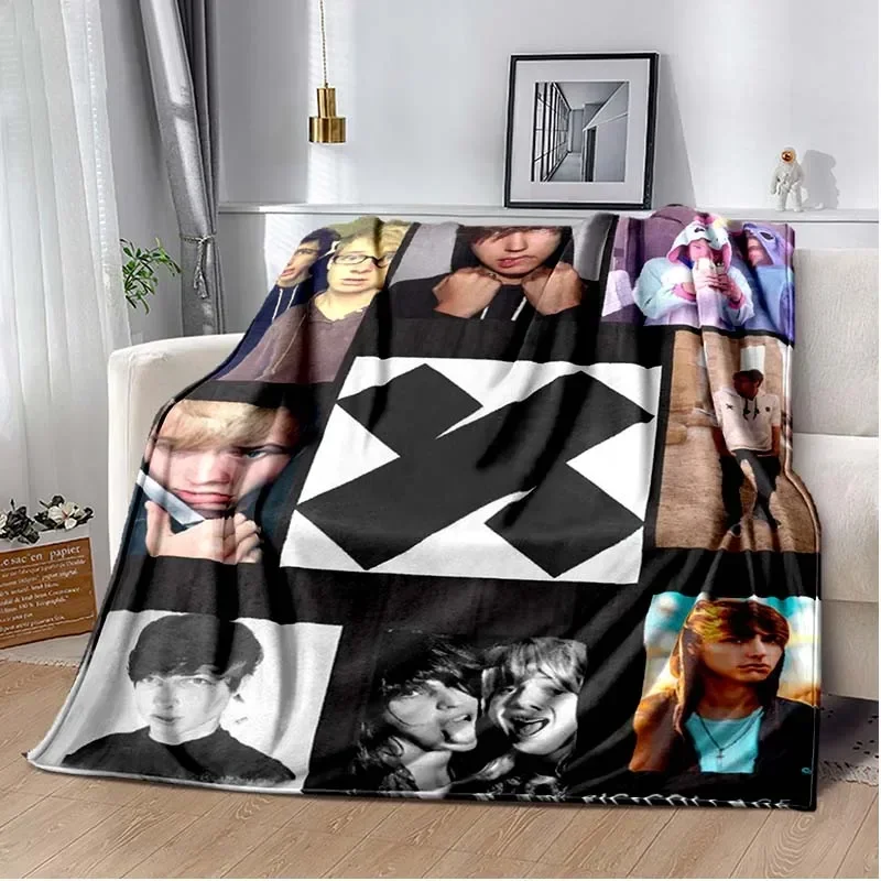 New Collection Sam& Colby XPLR Printed Blanket
