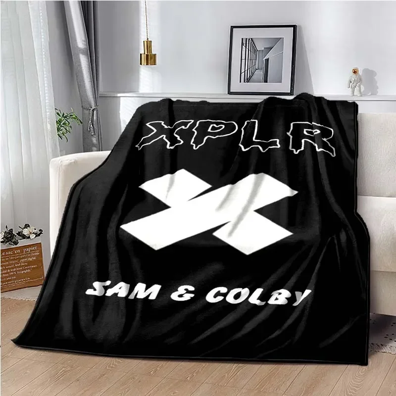 Must Have Sam& Colby XPLR Printed Blanket