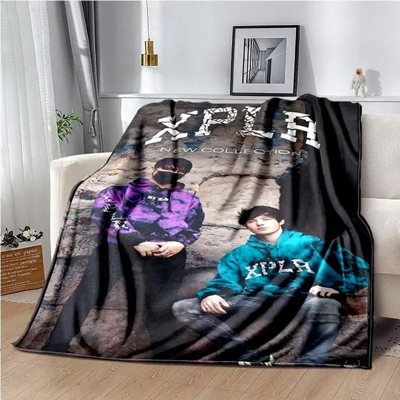 Must Own Sam& Colby XPLR Printed Blanket
