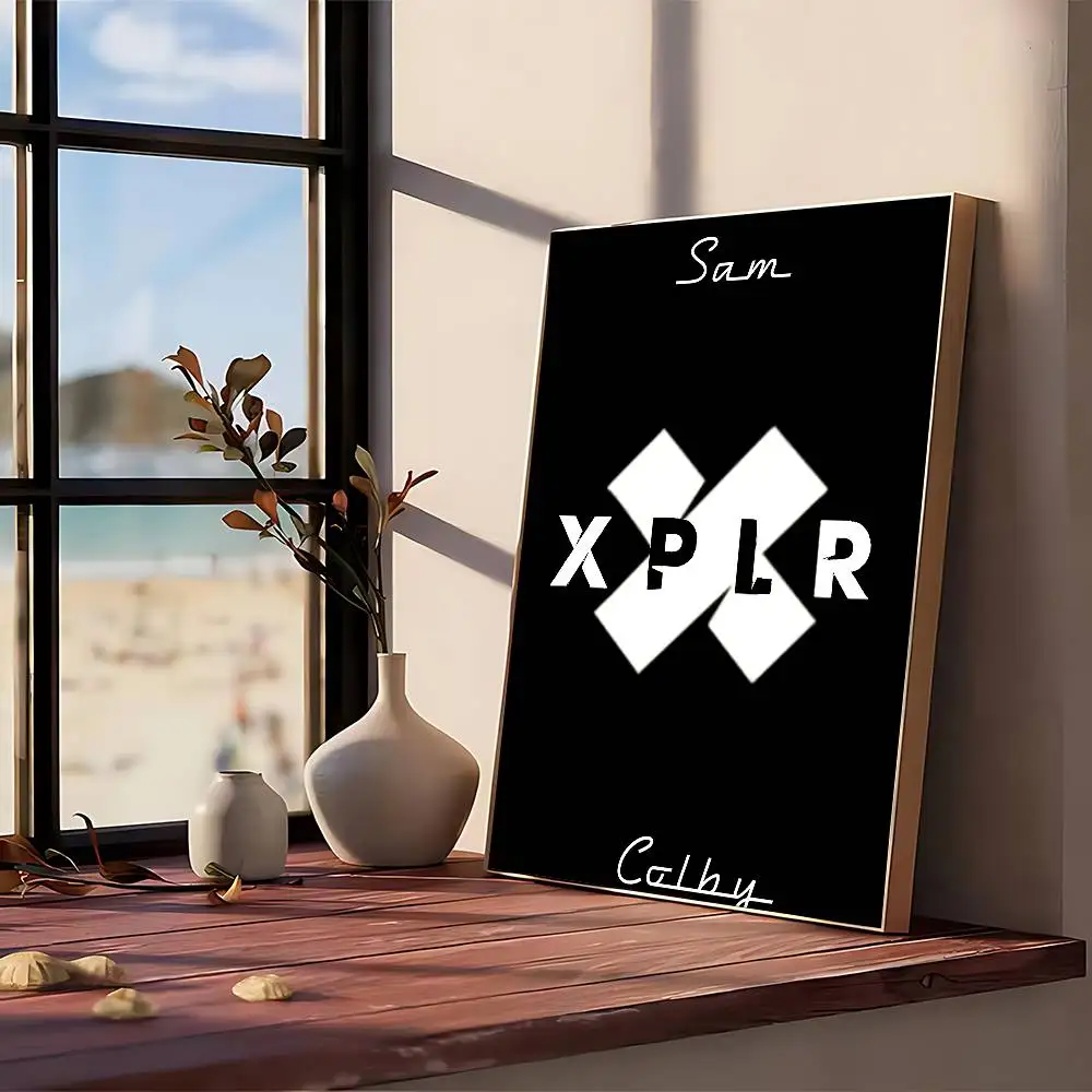 Sam And Colby Logo Wall Art
