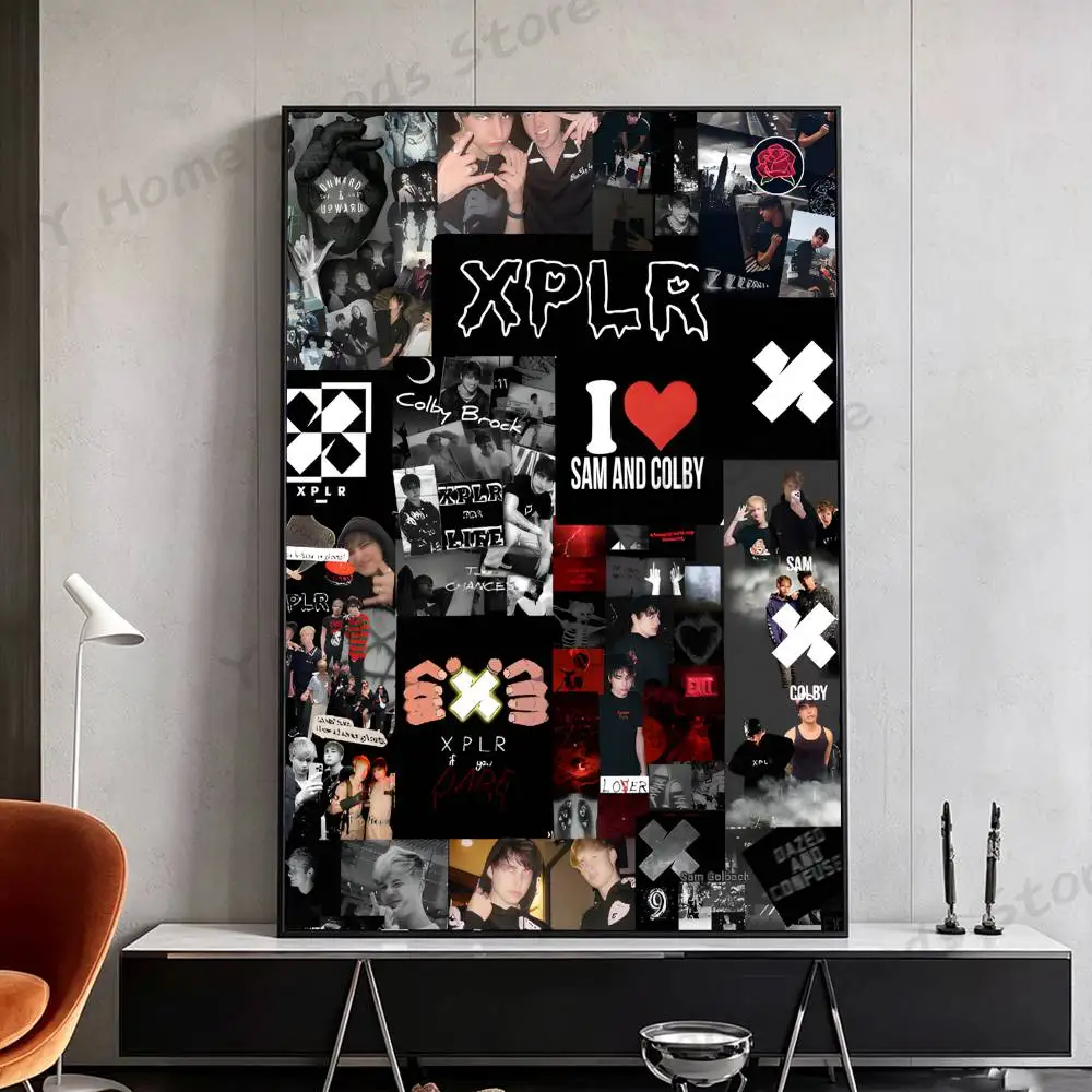 Sam And Colby Symbol Wall Art