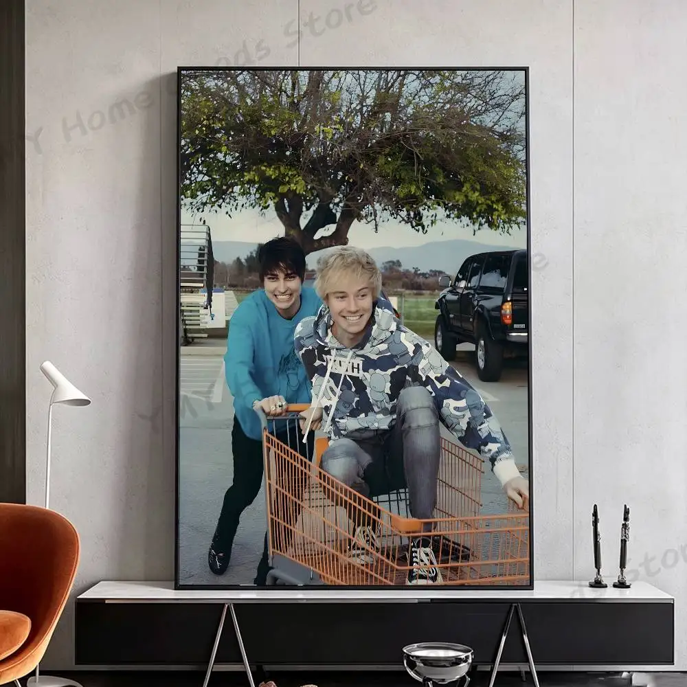 Sam And Colby Funny Wall Art